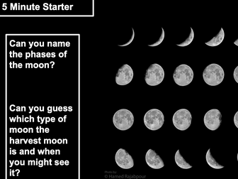 'Harvest Moon' by Ted Hughes: analysis and class tasks.