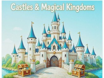 Magical Castles Coloring Book