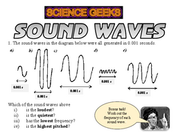 KS3 PHYSICS - THE SCIENCE OF SOUND WAVES! by scigeeks | Teaching Resources