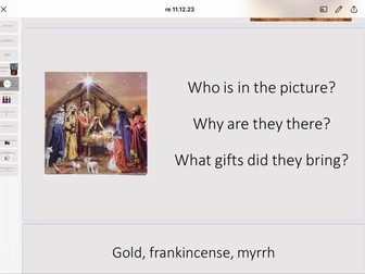 RE - Lesson on gift giving - Christianity - Christmas story