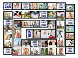 Childhood Activities Board Game