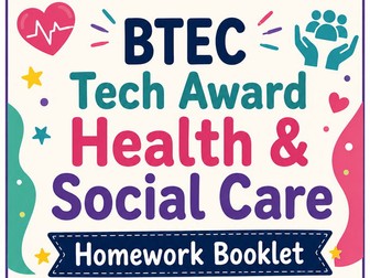 Comp 1 H&S Homework Booklet - BTEC Tech Award