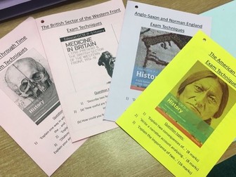 Edexcel History Exam Help Booklets