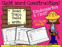 Sight Word Construction