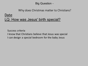 RE SMART & PPT Why does Christmas  matter to Christians? UC six lesson unit and all resources