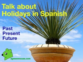 My Holiday in Spanish - Video + Worksheets