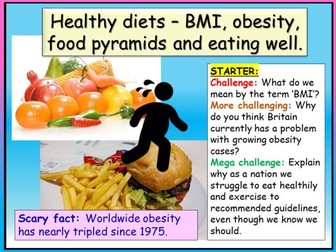Healthy Eating + Obesity PSHE