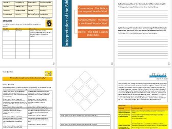 Unit 1: Catholic Beliefs and Teaching