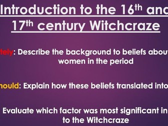 Introduction to Witchcraze OCR Y312