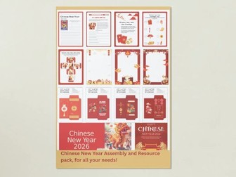 Chinese New Year  2026  - Assembly and Resource Pack