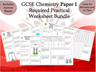 Chemistry Required Practicals - AQA GCSE Chemistry Paper 1 (combined only)