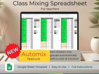 Class Mixing Spreadsheet with 'Automix'