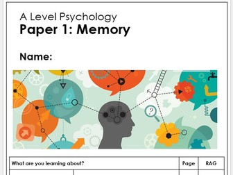 AQA psychology memory NEW SPEC