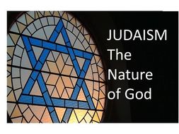 what is the nature of god according to judaism