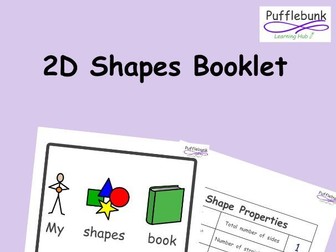 KS1 2D Shapes Booklet