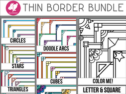 Thin Borders: Big Bundle of Frames