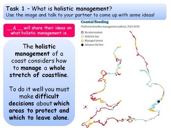 KS3 - What is happening to our coastline? L6. How can I protect a coastline? (DME)