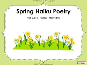 Spring Haiku Poetry - Year 5 and 6