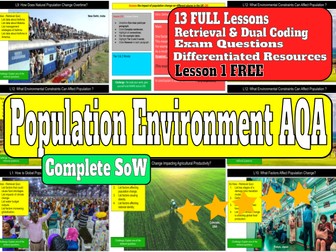 Population and the Environment AQA