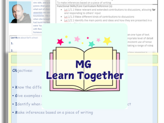 Functional Skills Fact and Opinion lesson. Dyslexia friendly formatting. Presentation, plan and work