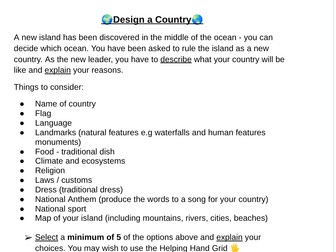 Design a Country