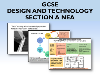 2021 AQA DT GCSE NEA Guide to Section A