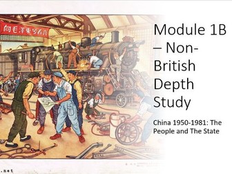 OCR A China 1950-81 Lesson 1