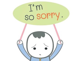 Class Assembly: Saying Sorry