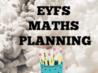 EYFS Math's Planning - Measures