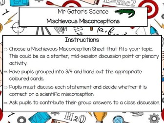 Mischievous Science Misconceptions