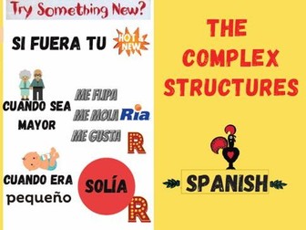 Complex structures Menu HIGHER tier Spanish