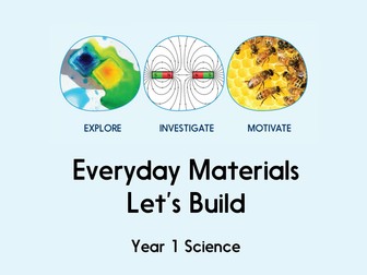 Everyday materials - Let's Build - Year 1