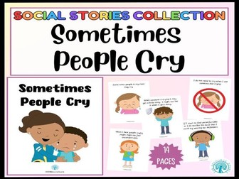 Sometimes People Cry Social Story