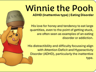 Winnie the Pooh Disorders Display