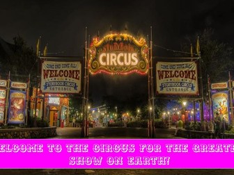 Welcome to the Circus - Engaging Children Before Writing