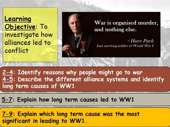 How Did Alliances Lead To WW1?