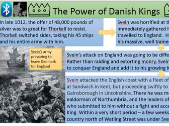 Power of the Danish Kings 958 - 1013 - Harald Bluetooth and Svein Forkbeard - OCR SHP B
