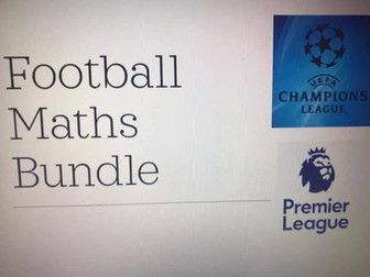 Football Maths Collection