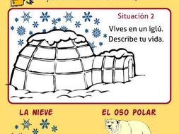 Spanish Creative Writing * Escribir * Presente de Verbos Regulares AR,ER,IR en español