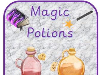 Mud kitchen - Magic potions