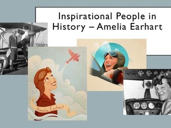 Amelia Earhart History Lesson - Inspirational People