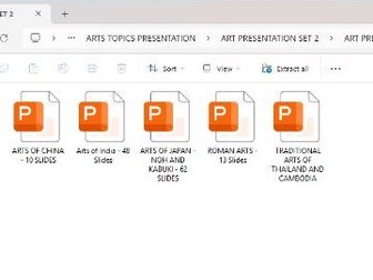 World Arts PowerPoint Presentation Bundle
