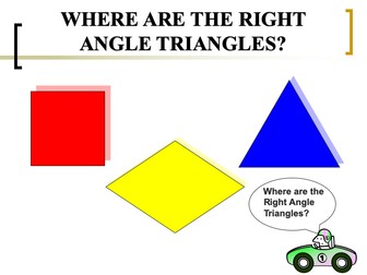 Finding Right Angle Triangles