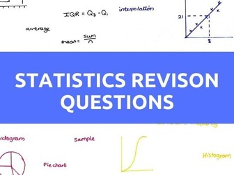 GCSE Maths Statistics Questions