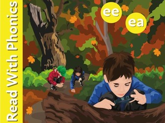 Learn The Phonic Sounds ee and ea (as in see and sea)