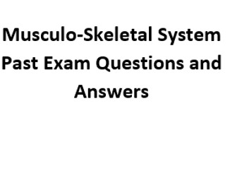 Musculo-skeletal Questions for GCSE PE