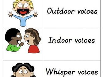 Classroom Voices - Noise control visual