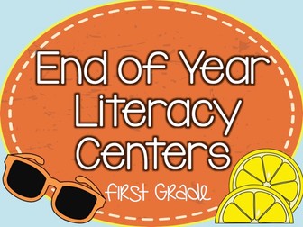 End of Year Literacy Centers