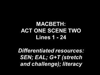 Macbeth 1.2.1-24: differentiated resources