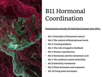 B11 Hormonal Coordination